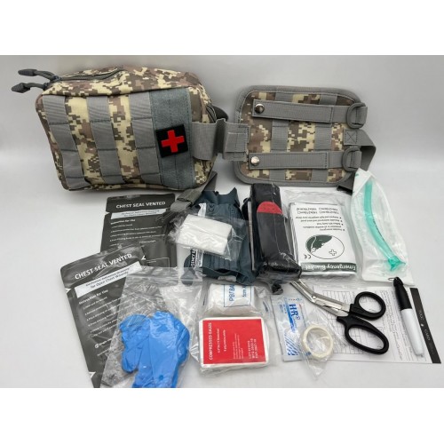 Номер 1. АРМЕЙСКАЯ АПТЕЧКА первой помощи ‼️УКОМПЛЕКТОВАННАЯ / универсальная медицинская аптечка. Отрывная в Альметьевске