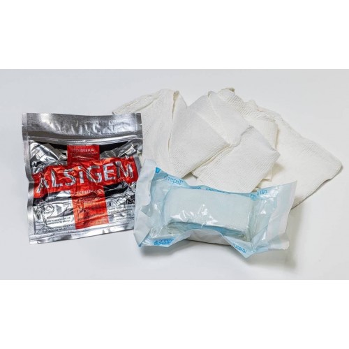 Бинт AlsigemRu стерильный гемостатический кровоостанавливающий третьего поколения в Альметьевске