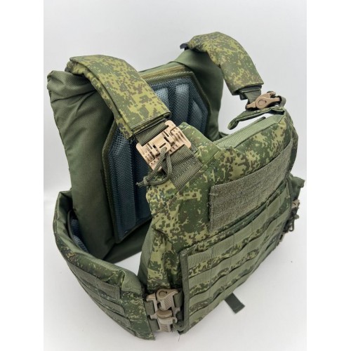 Бронежилет ЗАЩИТНИК в Альметьевске с кевларовым баллистическим пакетом C2, капами и бронеплитами Бр5