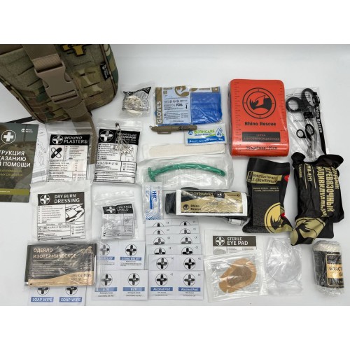 Военная тактическая аптечка RHINO RESCUE 25в1 в Альметьевске