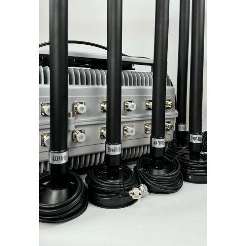 Подавитель FPV дронов и БПЛА «Сумрак» в Альметьевске 12 каналов 600 ватт