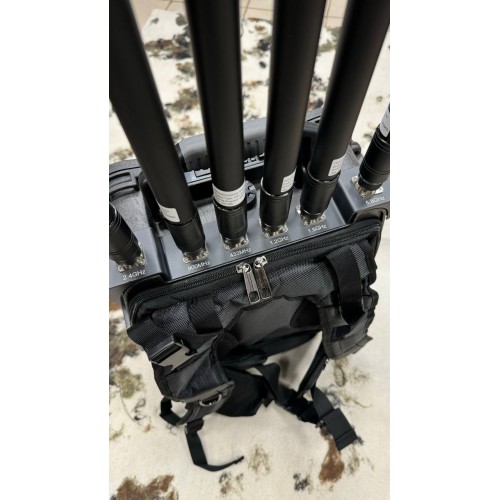 Рюкзак Гарпия CKJ-1704-Mobile подавитель дронов в Альметьевске 6 каналов 300W