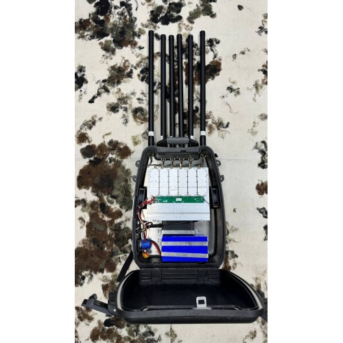 Рюкзак Гарпия CKJ-1704-Mobile подавитель дронов в Альметьевске 6 каналов 300W