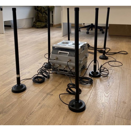 РЭБ РОМАШКА-6 канальный с выносными антеннами в Альметьевске подавитель дронов