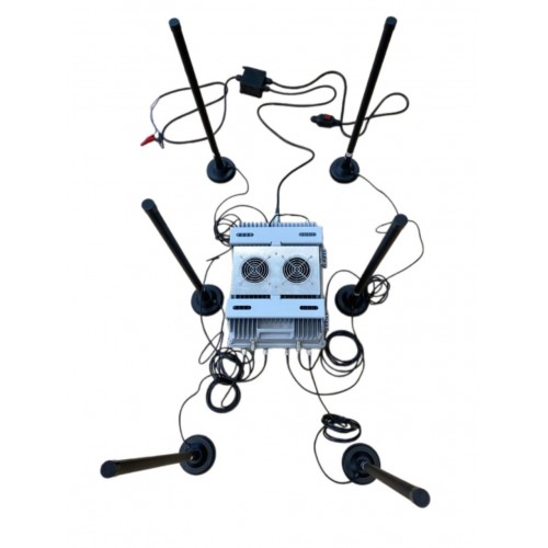 РЭБ РОМАШКА-6 канальный с выносными антеннами в Альметьевске подавитель дронов