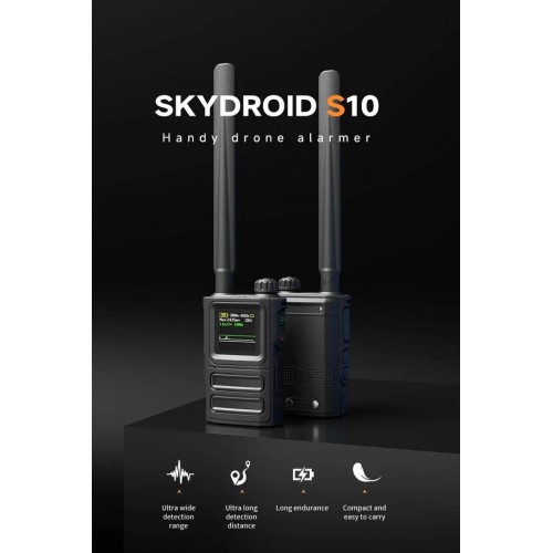 Детектор-обнаружитель дронов SKYDROID S-10 / «СОКОЛ 10» в Альметьевске портативный всенаправленный