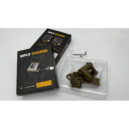 Нашлемный тактический фонарь MPLS Charge аккумуляторный в Альметьевске