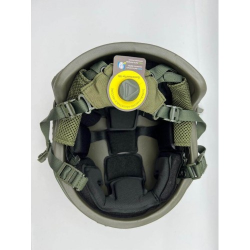 Кевларовый тактический баллистический шлем FAST Ops-Core NIJ IIIA / Бр2 класс защиты / без ушей с системой регулировки Венди в Альметьевске