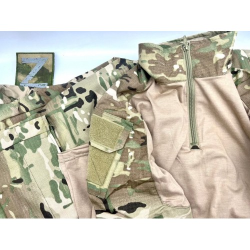 Костюм тактический с наколенниками и налокотниками камуфляжный MTP «Shark  Skin» в Альметьевске