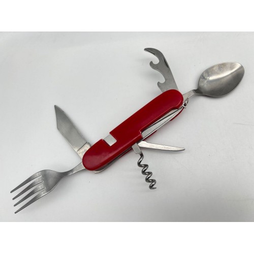 Мультитул / Набор складных походных столовых приборов 6 в 1 в Альметьевске