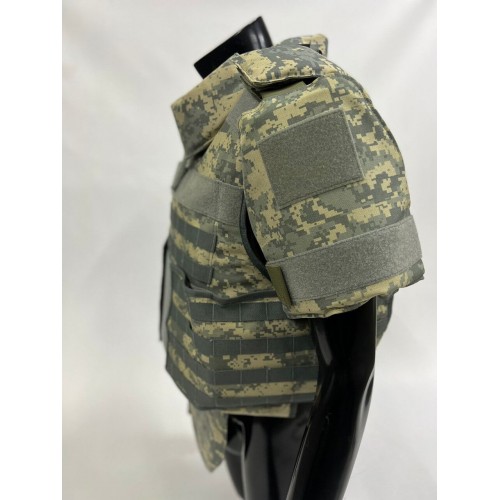 Военный бронежилет пиксельный с плитами в Альметьевске