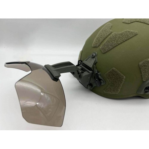 Откидные флип очки с кронштейном на шрауд для тактического шлема в Альметьевске