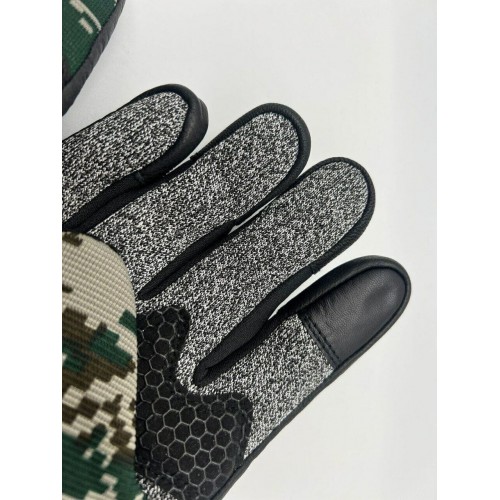 Перчатки с защитой от порезов, тактические с кожаными вставками  в Альметьевске