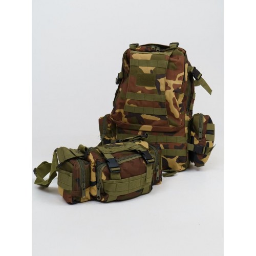 Рюкзак тактический 55 л со съемными подсумками в Альметьевске