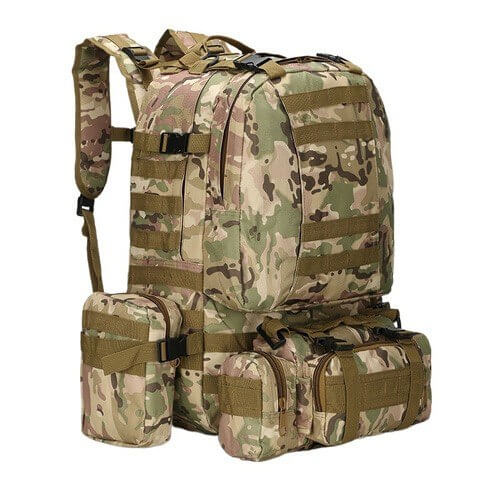 Рюкзак тактический 55 л со съемными подсумками в Альметьевске