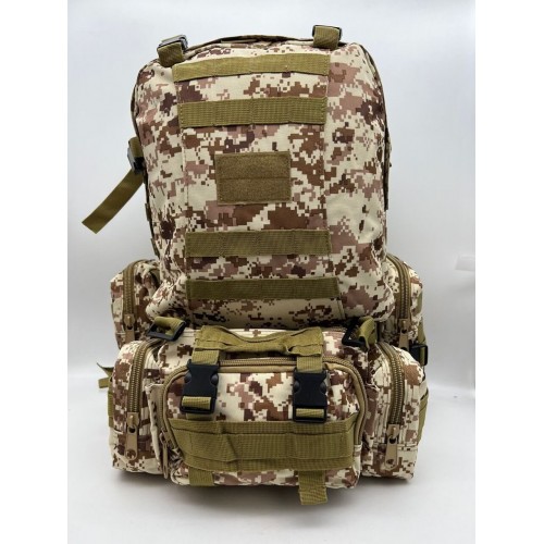 Рюкзак тактический 55 л песок/пиксель в Альметьевске
