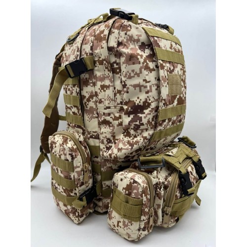 Рюкзак тактический 55 л песок/пиксель в Альметьевске