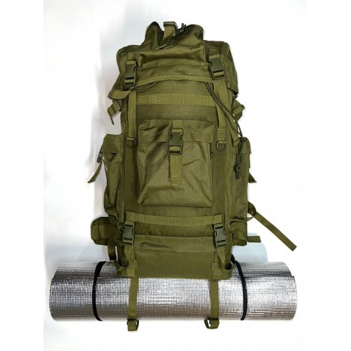 Рюкзак тактический 75 литров цвет хаки в Альметьевске
