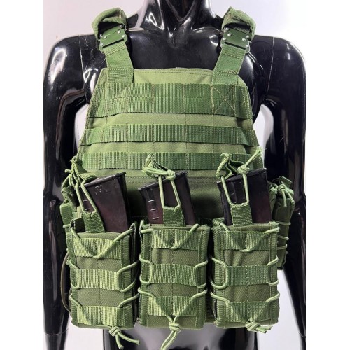 Тактический разгрузочный жилет/плитник с подсумками на molle . Быстросъёмный cobra / fast Drop в Альметьевске