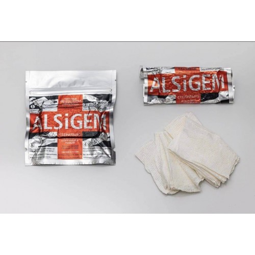 Тампонада AlsigemRu алюмосиликатная (каолиновая) впитывающая 7,5 х 185 см в Альметьевске