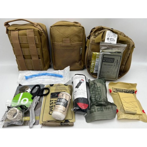 Номер 3. Военная тактическая аптечка “RHINO RESCUE” укомплектованная в Альметьевске