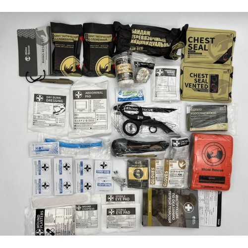 Военная тактическая аптечка “RHINO RESCUE” 30в1 в Альметьевске