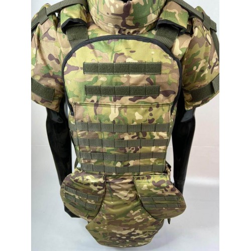 Бронежилет Z-ШТУРМ-2 полностью укомплектованный бронекомплект Бр5/6 класса защиты в Альметьевске