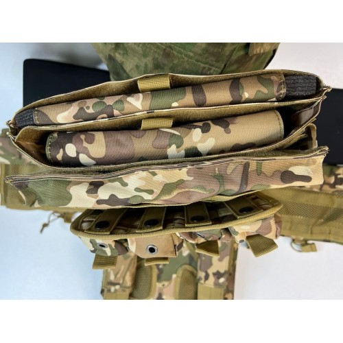 Жилет (плитник быстросъёмный/разгрузка) с возможностью установки боковых плит или боковых баллистических пакетов в Альметьевске